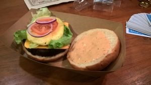 The Big Kahuna Burger at The Mexican Standoff - Pop-up in Paris