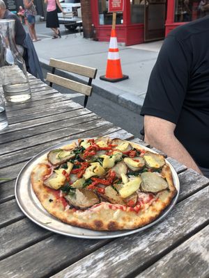 Sourdough pizza make your own   at Baba Louie's Sourdough Pizza in Great Barrington