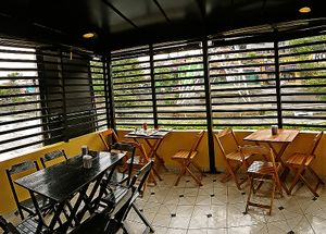 Table layout at SEO BROCOLIS. at Seo Brócolis in Campinas