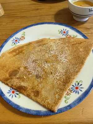 Butter-Zucker-Zitrone Crêpe (veganized)  at Bistro Erminig in Dusseldorf