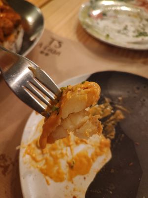 Patatas con mojo picón at TS  A Casa in Santiago De Compostela