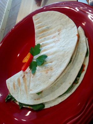 fajitas at TS  A Casa in Santiago De Compostela