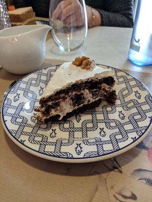 Vegan carrot cake at TS  A Casa in Santiago De Compostela