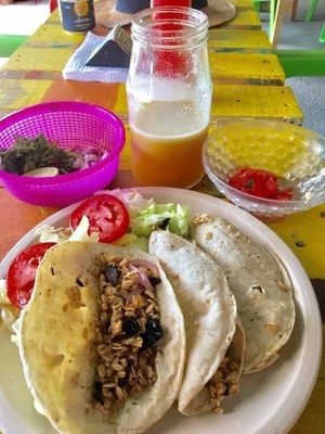 Tacos at Moots in Puerto Escondido