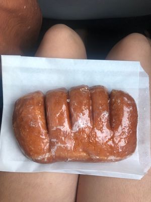 Vegan BearClaw😋 at Donut Xpress in Ontario