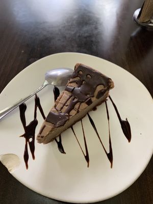 cheesecake at VEGuerrero in Mexico City