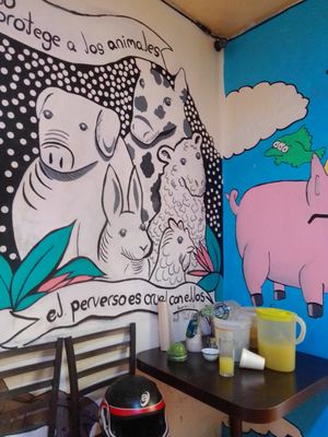 Dibujos at VEGuerrero in Mexico City