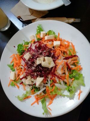 Ensalada at VEGuerrero in Mexico City