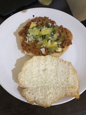 Torta at VEGuerrero in Mexico City