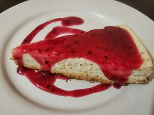 Tarta de queso at VEGuerrero in Mexico City