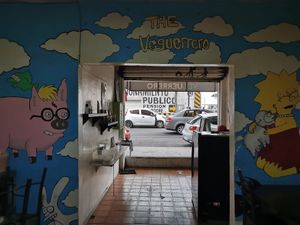 Loved the artwork! at VEGuerrero in Mexico City