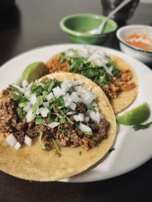 Tacos  at VEGuerrero in Mexico City