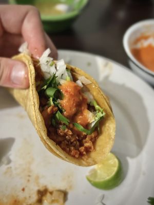 That taco close up you’ve been hoping for  at VEGuerrero in Mexico City