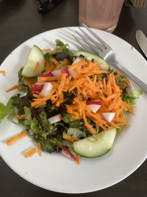 Ensalada del menú  at VEGuerrero in Mexico City