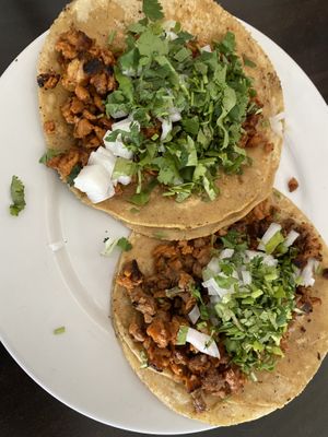 Tacos  at VEGuerrero in Mexico City