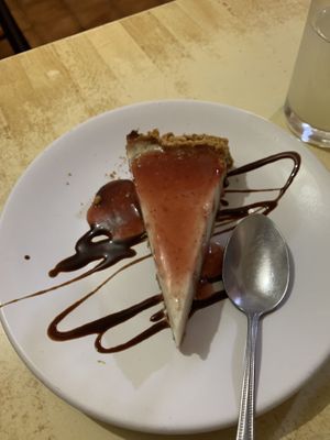 Cheesecake at VEGuerrero in Mexico City