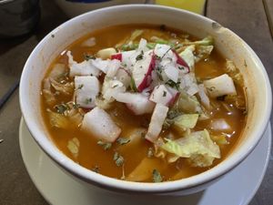 Pozole   at VEGuerrero in Mexico City