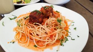 pasta at VEGuerrero in Mexico City