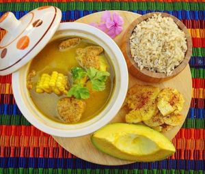 Plato del día  at Nero's Wellness Cuisine in Santo Domingo