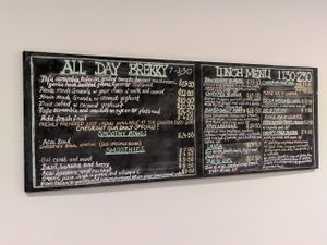All Vegan Menu at Kings Wholefood Artisan in Palmerston