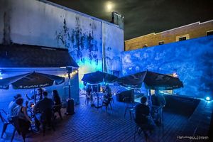 Courtyard at chizuko in Pensacola