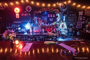 The bar at chizuko in Pensacola