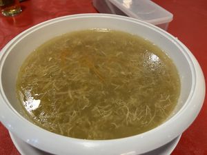 Sharks fin- way too watery #Veganuary at Yisin - Indah in Johor Bahru