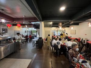 Interior seating #Veganuary at Yisin - Indah in Johor Bahru