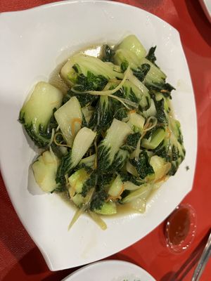 Nai Bai- turning yellow already #Veganuary at Yisin - Indah in Johor Bahru