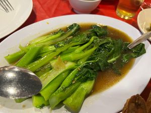 Kailan #Veganuary at Yisin - Indah in Johor Bahru