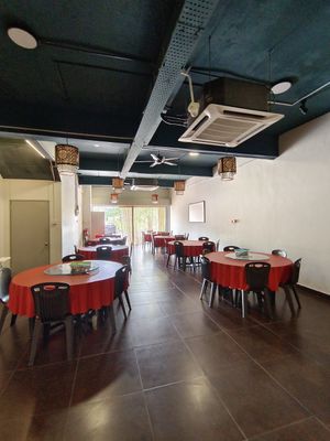 Inside the cafe at Yisin - Indah in Johor Bahru