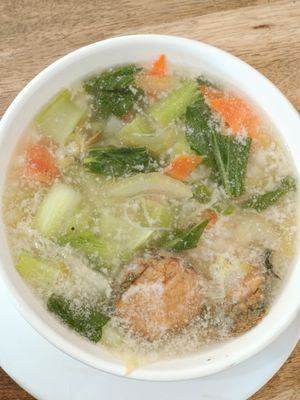 Vegetarian Fish Been Hoon Soup at Yisin - Indah in Johor Bahru