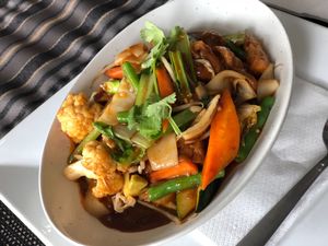 Chilli tofu at Mr Soy Boy in Earlville