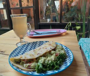 Taco. at El Veggie in Arequipa