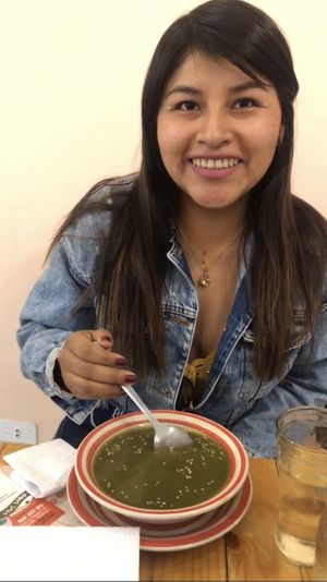 Sopa   at El Veggie in Arequipa