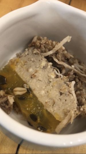 Vegan cheesecake postre  at El Veggie in Arequipa