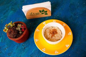 Menú del día: Postre at El Veggie in Arequipa