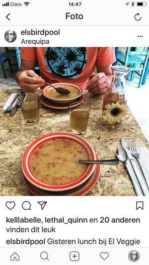 El veggie  at El Veggie in Arequipa