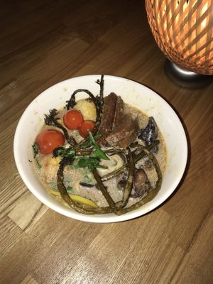 Рамен с шиитаки at Mox in Moscow