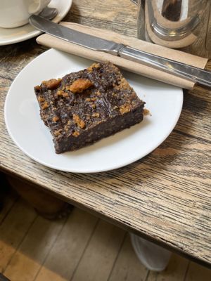 Vegan tiffin  at The Old School Tea Room in Skipton