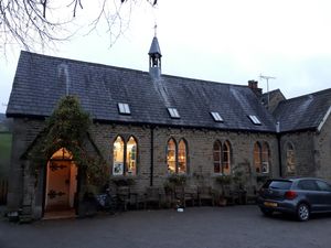 Beautiful building at The Old School Tea Room in Skipton
