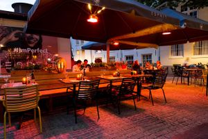 Terrace of Bar Jackson Dubois at Jackson Dubois in Amsterdam