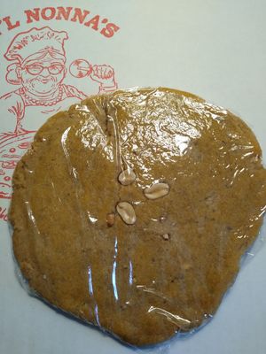 Peanut butter cookie at Li'l Nonna's in Austin