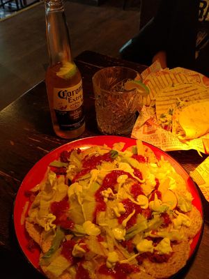 Nacho Deluxe at TacoBar in Oerebro