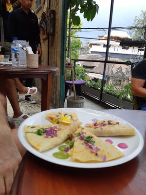 Кесадилья at Lazy Cats  in Ubud
