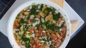 Mayan Soup at Casa Maya in St Augustine