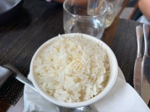 Coconut rice (gf)  at Thai Imperial in Latrobe