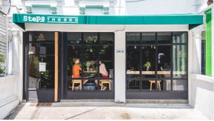 Outside at Steps in Bangkok