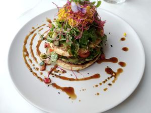 Pancakes at L'Abattoir Vegetal - Guisarde in Paris