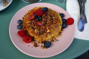 Sweet Pancakes at L'Abattoir Vegetal - Guisarde in Paris